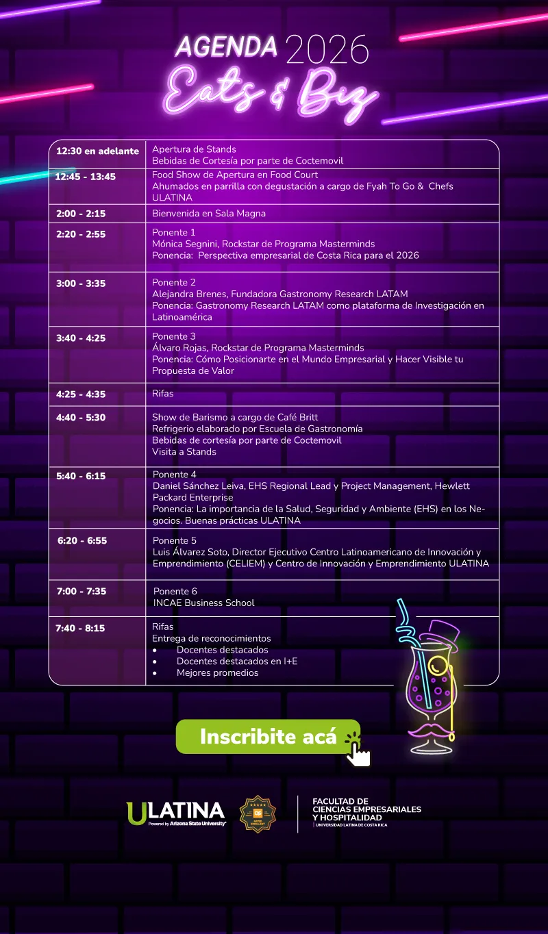 Eats and Biz - Agenda