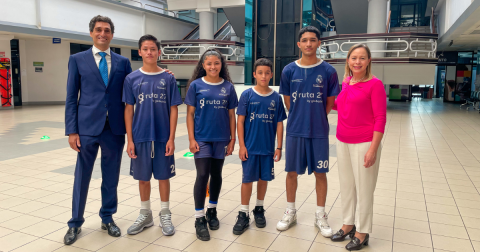 7 estudiantes de Guararí cumplen su Sueño de viajar a conocer el Real Madrid